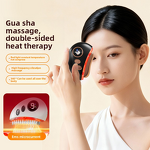 EMS Scraping Massager - Red Light Heating Vibration Meridian Dredging Tool