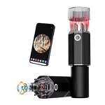 Hair Growth Scalp Massager - Red Light Therapy Oil Applicator Electric Brush