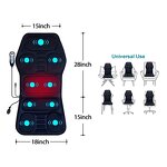 2025 Massage Cushion - Rechargeable Shiatsu Kneading Car Seat Heating Tool