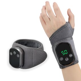 2026 Hand Ankle Massager - Electric Heating Vibration Hot Compress Wrap Tool