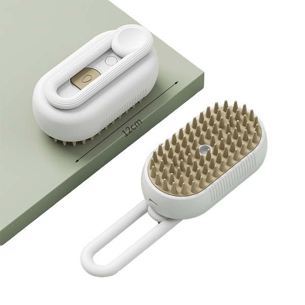 CE Dragon Pet Brush - 3-in-1 Charging Mist Massager De-shedding Steam Cleaner