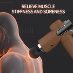 Wireless Fascia Gun - Professional Handheld Deep Muscle Body Head Leg Relaxer