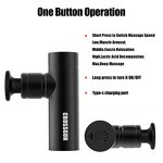 Fascia Massage Gun Manufacturer - Portable Electric Mini 4 Speed Level 8mm for Body