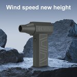 Electric Turbo Air Blower Manufacturer - 4-Gear Cordless Portable Mini Air Duster Jet Fan