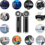 Turbo Mini Fan Manufacturer - Crossgun 120000RPM Powerful for Vacuum Cleaning Handy Jet