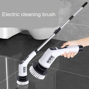 Floor Scrubber Manufacturer - Hot Sale 7 in 1 Cordless for Bathroom Bathtub Tile Portable Electric