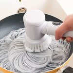Cleaning Brush Manufacturer - Shifx Kitchen Dishwashing Sink Cleaning Bathroom USB Charging Rotary Washer