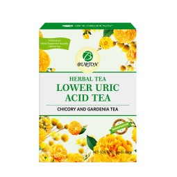 栀子花茶生产商-有机菊苣栀子花茶贴牌尿酸平衡草本茶