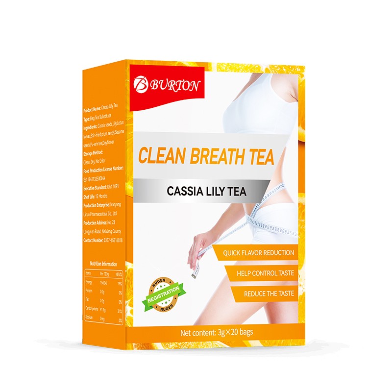 Fresh Breath Tea Manufacturer - Private Label Organic Health Tea Natural Cassia Seeds Lily Flower Bulk