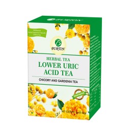 健康茶生产商-有机混合菊苣栀子花茶尿酸平衡批量盒装