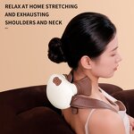 Neck Massage Roller - 2025 Portable Electric Lifting Heat Kneading Relaxer