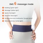 Waist Massage Belt - 3 Level Red Light Hot Compress Abdominal Back Support