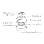 Scalp Massager Manufacturer - Handheld 30ml Water Tank Oil Applicator for Hair Growth