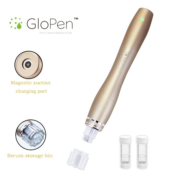 Microneedling Pen Manufacturer - The Newest GloPen Silicon Nano Serum Delivery Hydation