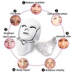 LED Face Mask Manufacturer - 7 Colorful Photon Therapy Anti Aging for Facial Neck Beauty Care