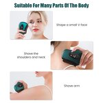 Electric Cupping Massager Manufacturer - Face Lifting Body Therapy with Heat Bian Stone Gua Sha