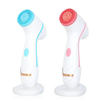 Facial Cleansing Brush Manufacturer - Skin Care Device Silicone Wireless Ultrasonic 3 Replaceable Head
