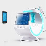 Skin Analyser Machine Manufacturer - 7 in 1 Hydra Dermabrasion Smart Ice Blue with US Plug