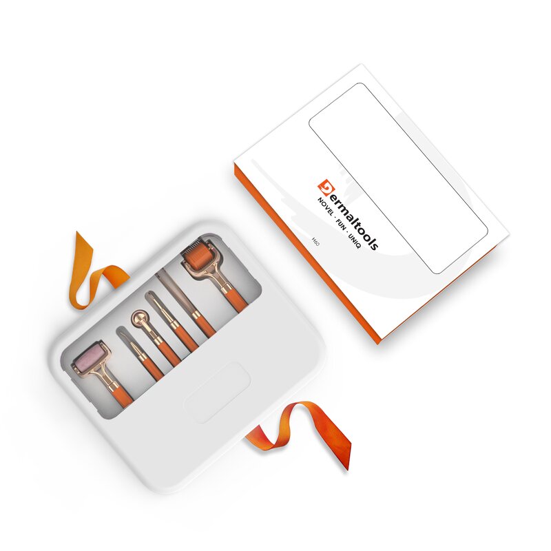 Jade Roller Kit Manufacturer - H60 Natural Rose Quartz with Blackhead Extractor Home Beauty Tool