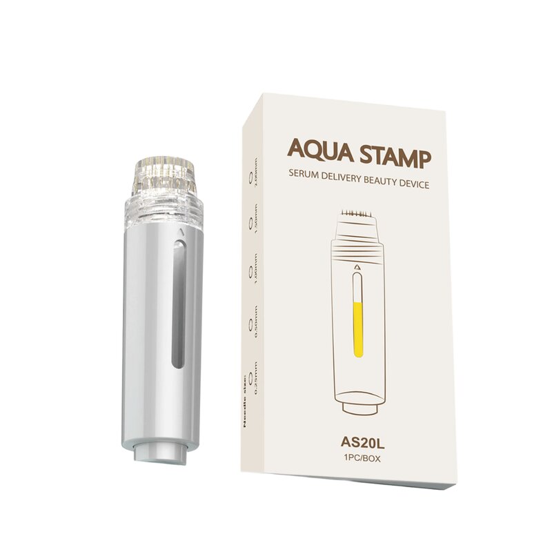 Derma Stamp Pen Manufacturer - AQUA STAMP for Hair Scalp Beard Serum Delivery System