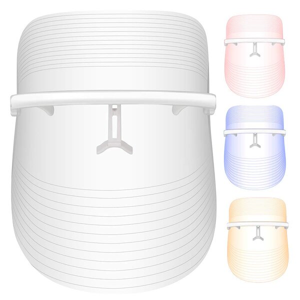 LED Light Therapy Mask Manufacturer - Professional USB Rechargeable Portable 3 Color for Salon