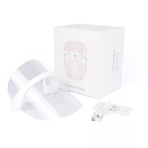 LED Facial Mask Manufacturer - 3 Color Facial Tool Photonic Therapy Electronic Beauty Machine