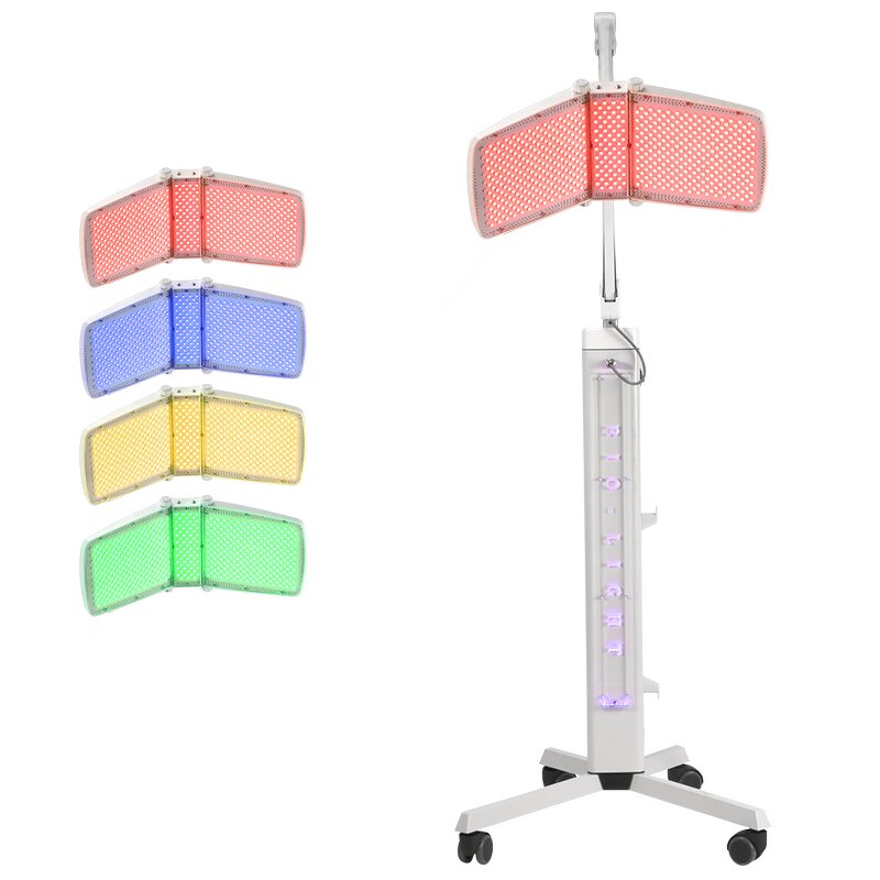 Standing PDT Machine - 2025 New 7-Color LED Facial Light Therapy Tool