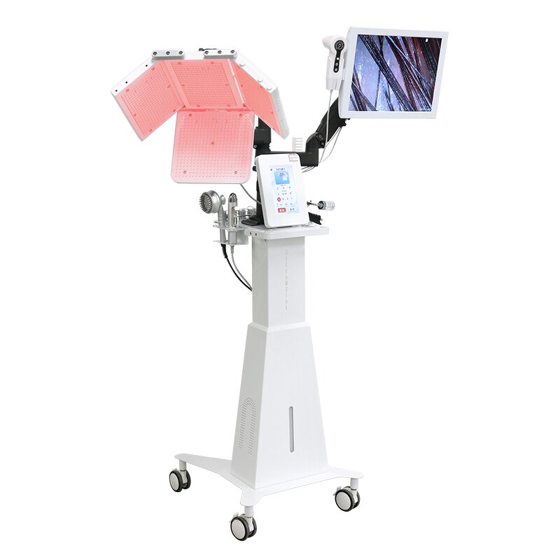 8-in-1 Scalp Treatment Machine - High Frequency Vibration Hair Analysis Tool