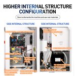 2-in-1 Laser Machine - Professional Hair Tattoo Removal Skin Rejuvenation SPA