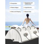 Far Infrared Sauna Bed - Dome Capsule Massage Detox Weight Loss Therapy