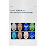 3D Facial Skin Analyzer - Intelligent Scanner Moisture Test US JP Plug Salon