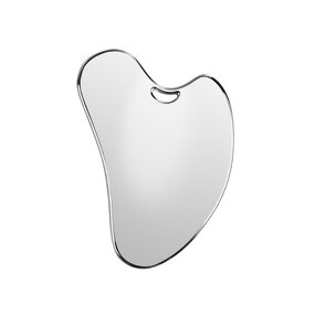 Heart Shape Gua Sha Tool - Custom Logo Zinc Alloy Facial Body Skin Care Tool