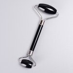 Obsidian Jade Roller - XINGHUI 100% Natural Stone Face Neck Gua Sha Tool