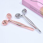 Zinc Alloy 3D Roller - New Arrival Y-Shaped Double Head Facial Beauty Tool