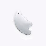 Zinc Alloy Gua Sha Scraper - Custom Logo Teeth Facial Puffiness Reduction Tool