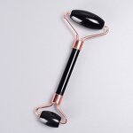 Obsidian Jade Roller - XINGHUI 100% Natural Stone Face Neck Gua Sha Tool