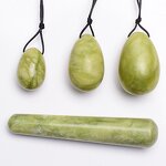 Green Jade Yoni Eggs - 3pcs Kegel Exercise Pelvic Floor Muscle Strengthen Tool