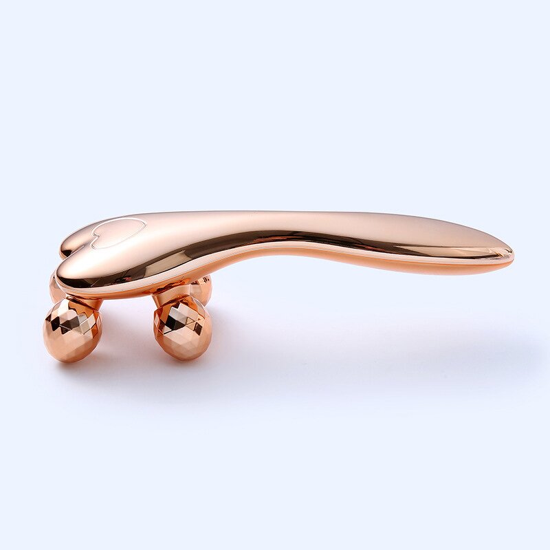 3D Zinc Alloy Roller - XH New 360° Rotating Head Gua Sha Skin Care Tool