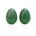 Green Quartz Yoni Egg Set - Bladder Control Holistic Chakra Healing Crystal Tool