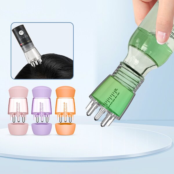 Scalp Massager Comb Manufacturer - Stainless Steel with Liquid Applicator Needle for Hair Growth