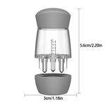 Scalp Massager Comb Manufacturer - Stainless Steel with Liquid Applicator Needle for Hair Growth