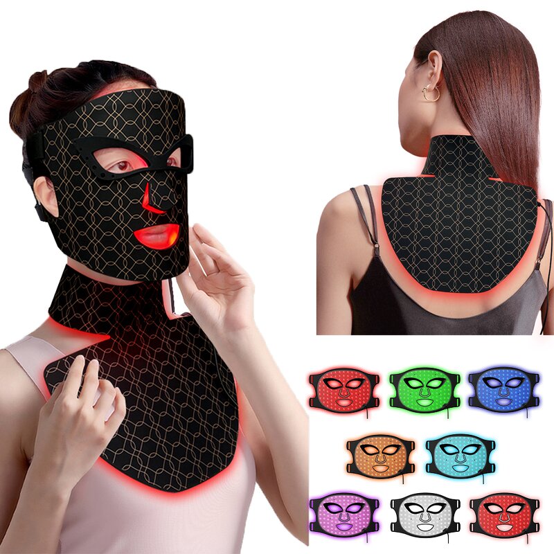 LED Light Therapy Mask Manufacturer - Skin Care Anti Face Neck Silicone Photon Red Light