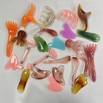 Head Massage Comb Manufacturer - Hot Selling Handheld Resin Scalp and Neck Gua Sha