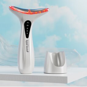 Face Neck Lifting Massager Manufacturer - New Arrival Facial Skin Tightening 7 Colors LED Photon