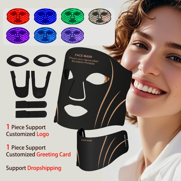 LED Facial Mask Manufacturer - 2025 Factory Direct Sale Custom Logo 7 Color Home Use