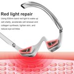 Eye Massager Manufacturer - OEM ABS LED Red Light Therapy EMS Handheld Anti-Aging for Home