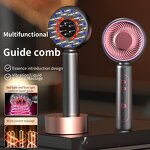 Massager Comb Manufacturer - Custom Low MOQ Multi-function Tooth and Liquid Red Head Care