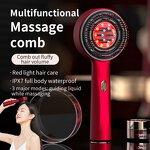 Hair Massager Manufacturer - New EMS Vibration Blue Red Light Therapy for Hair Growth