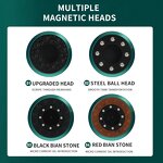 Electric Guasha Massager Manufacturer - Slimming Vacuum Cupping Black Bianstone with 12-stage Heating