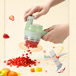 Vegetable Slicer Manufacturer - MINI Kitchen Electric Grinder Garlic Slicer USB Easy to Operate